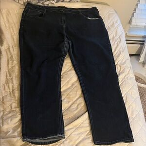 Women's Straight Leg Jeans - Black